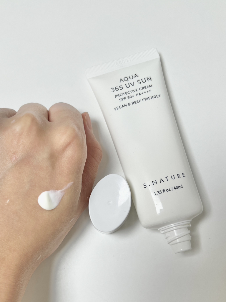 에스네이처 (S.NATURE) 아쿠아 365 유브이 선크림 [SPF50+/PA++++] review image