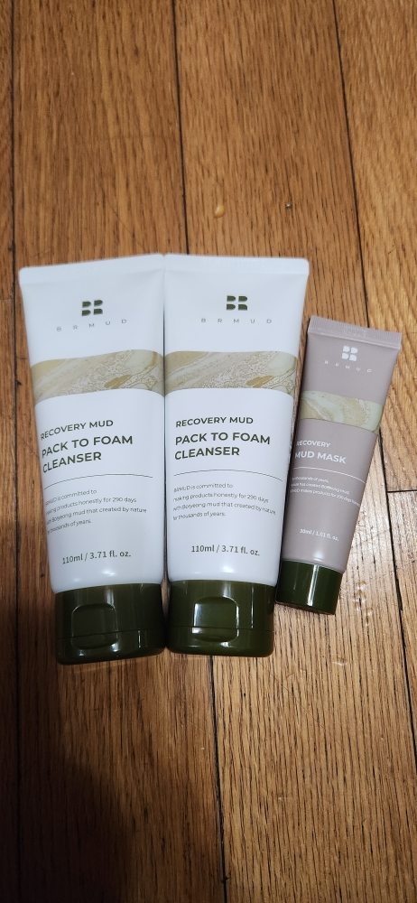 비알머드 (BRMUD) 리커버리 머드 팩투폼 클렌저 review image