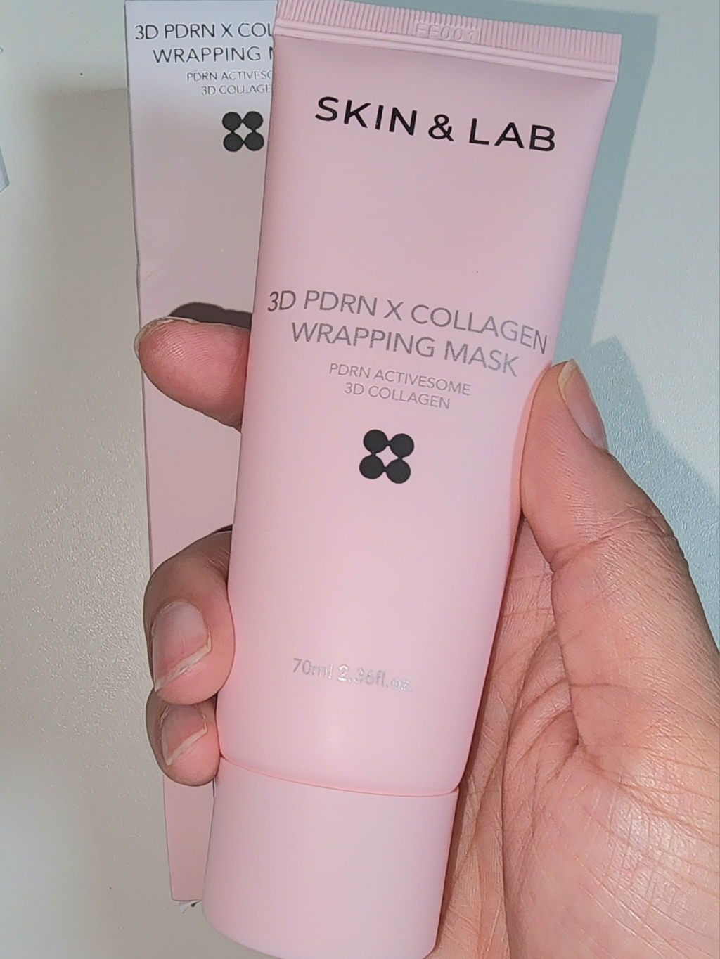 스킨앤랩 (SKIN&LAB) 쓰리디 피디알엔 엑스 콜라겐 랩핑 마스크 review image