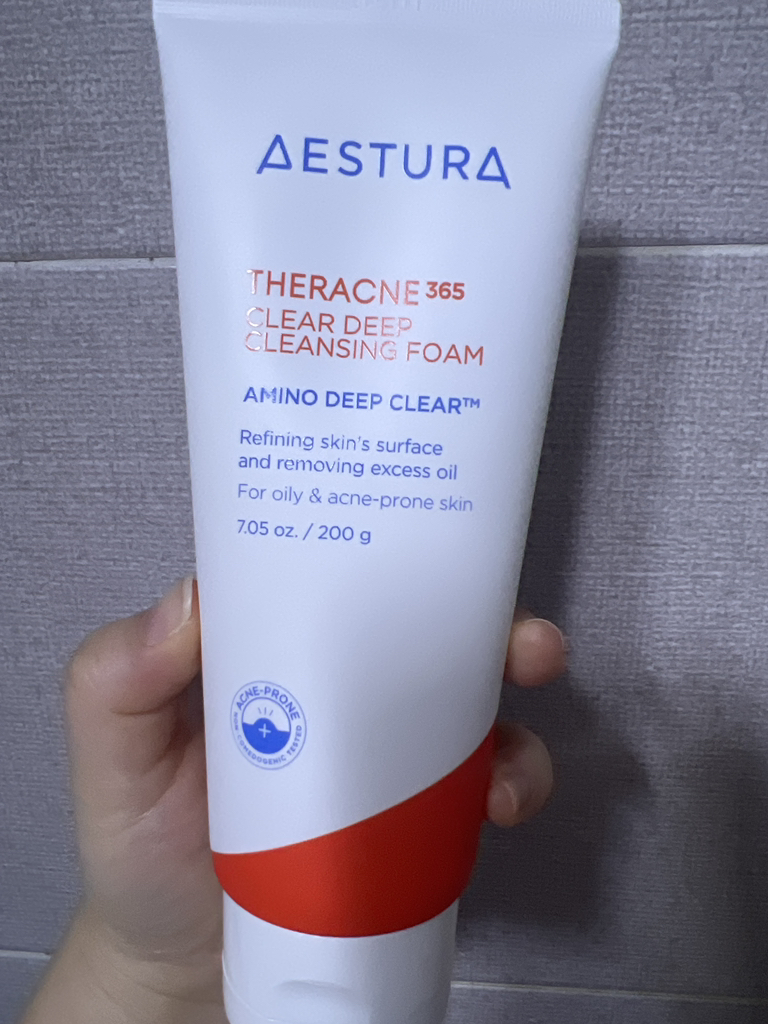 特拉克尼365深层清洁洗面奶的真实用户使用照片