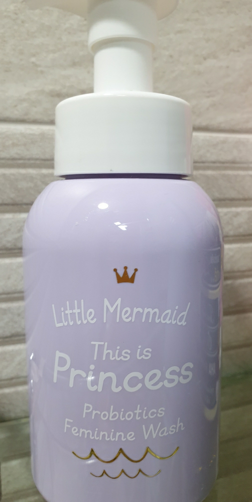 小美人鱼公主益生菌女性洗液的真实用户使用照片