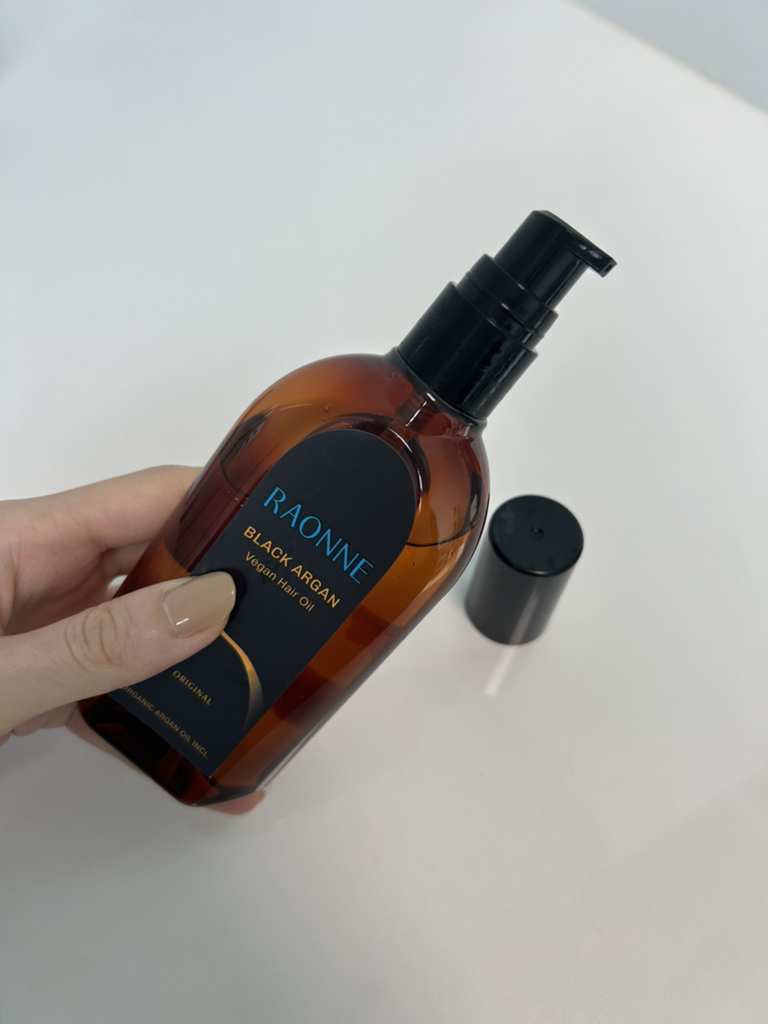라온느 (RAONNE) 블랙 아르간 오일 헤어 에센스 review image