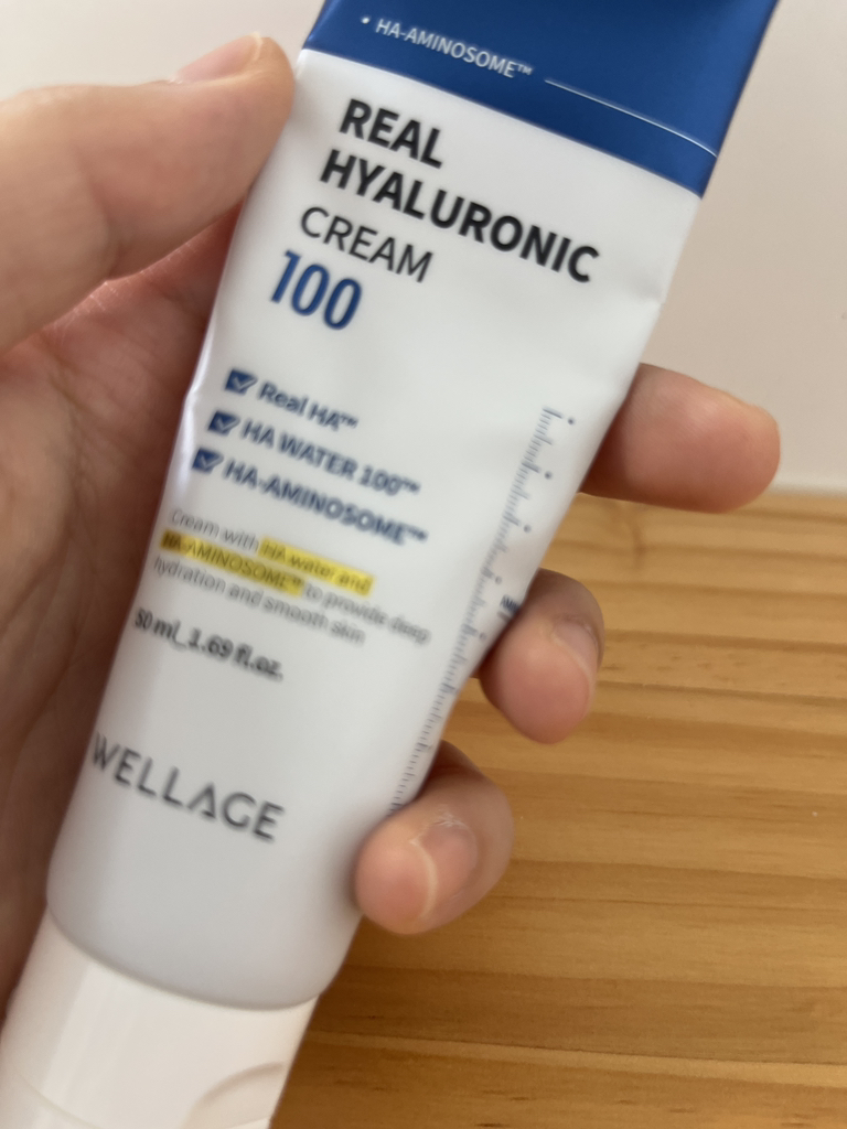 웰라쥬 (WELLAGE) 리얼 히알루로닉 100 크림 review image