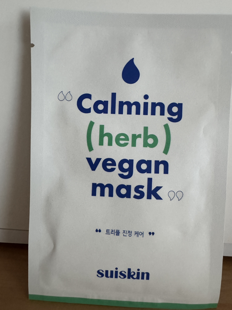 舒缓草本片状面膜的真实用户使用照片