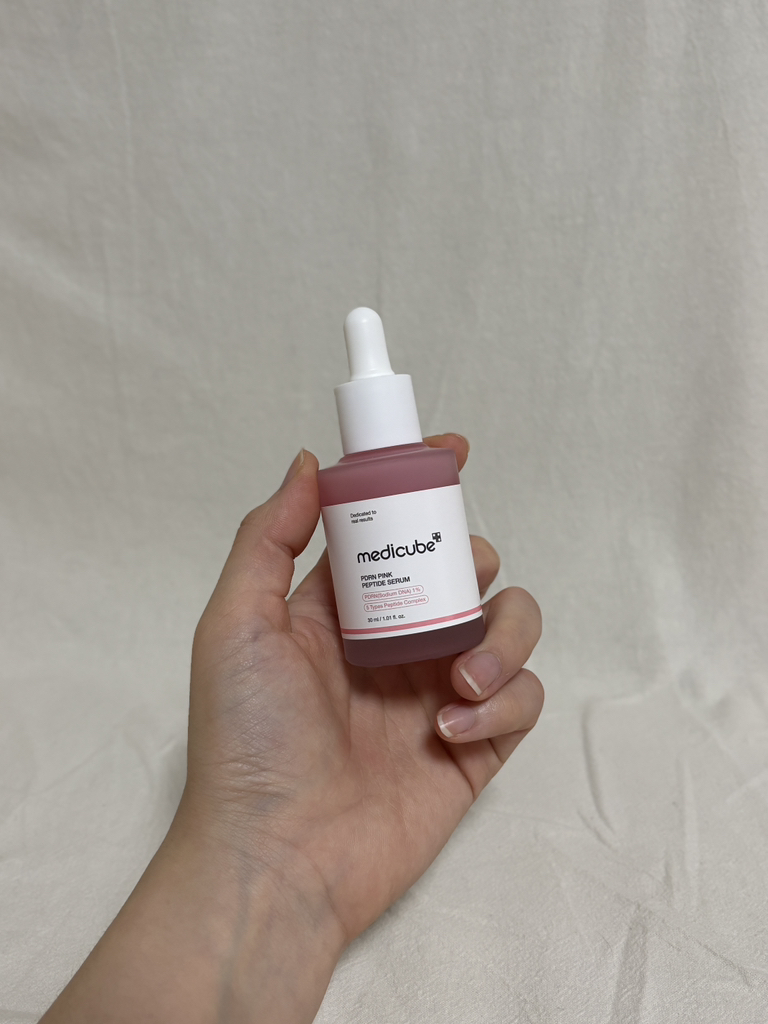 PDRN 粉红色肽原料安瓿的真实用户使用照片