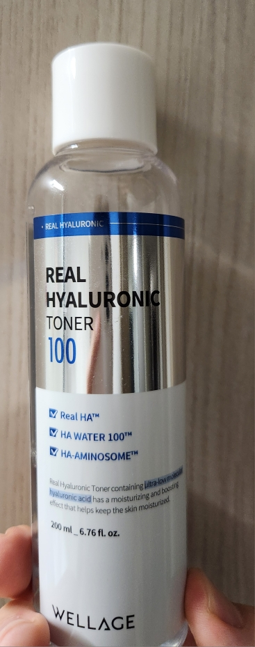 웰라쥬 (WELLAGE) 리얼 히알루로닉 100 토너 review image