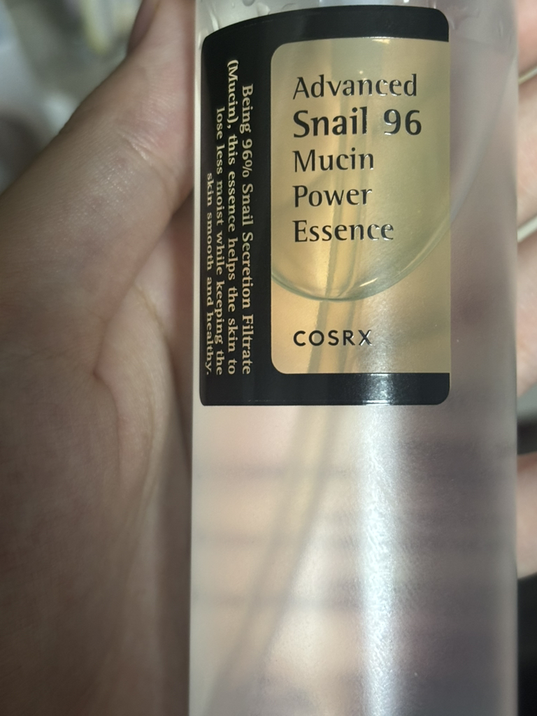 高级蜗牛 96 粘蛋白能量精华液的真实用户使用照片
