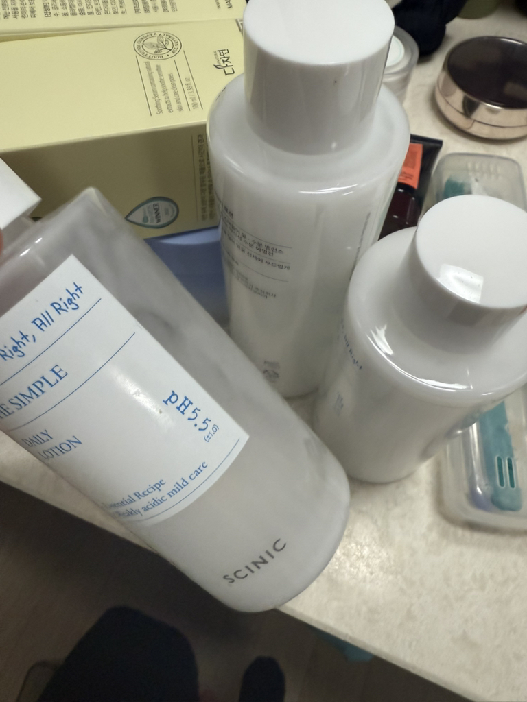 简单日用润肤露的真实用户使用照片