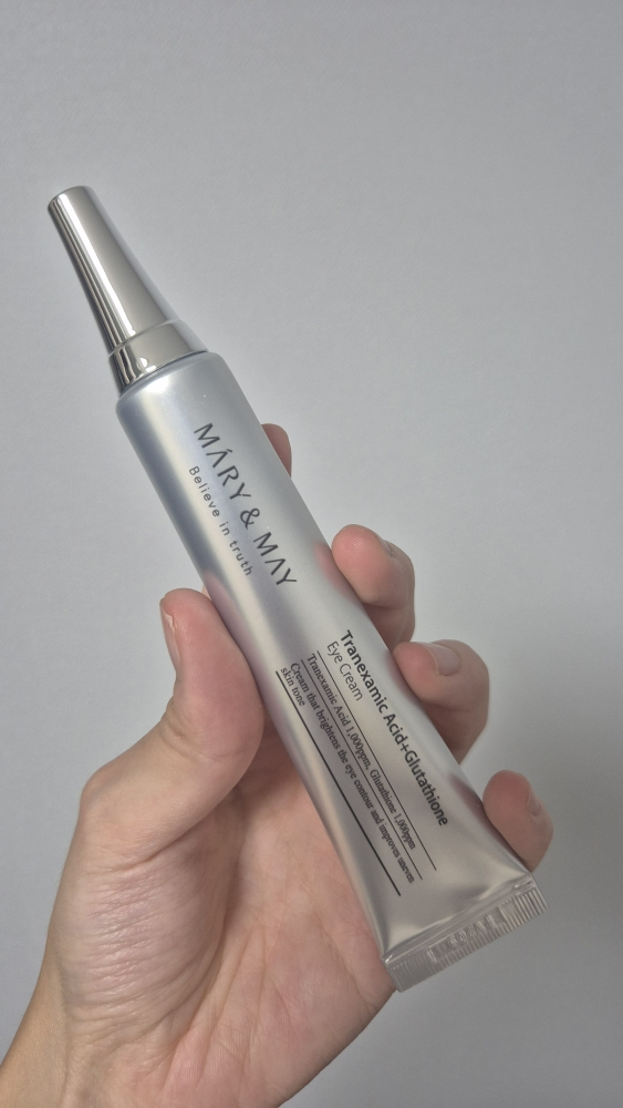 MARY&MAY Tranexamic Acid + Glutathione Eye Cream Reviews for Normal Skin |  Hwahae
