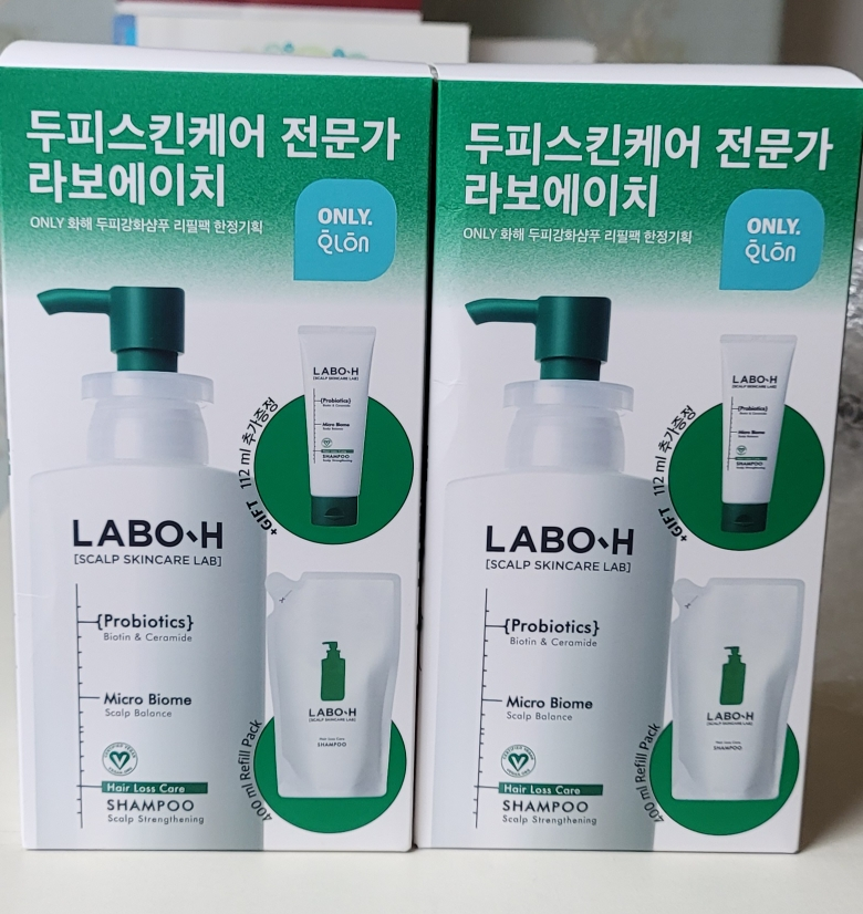 头皮强健诊所脱发缓解洗发水的真实用户使用照片