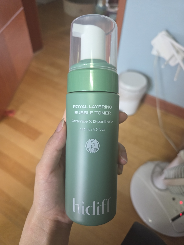 hidiff 皇家分层泡沫爽肤水 common.review image