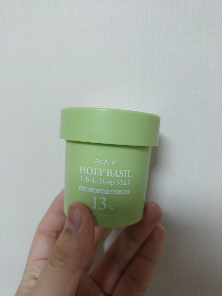 冬青罗勒泡泡深层面膜的真实用户使用照片