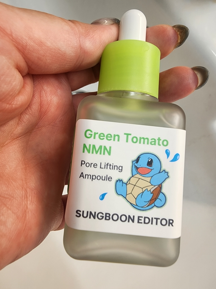 성분에디터 (SUNGBOONeditor) 포켓몬 콜라보 그린토마토 NMN 포어 리프팅 앰플 review image