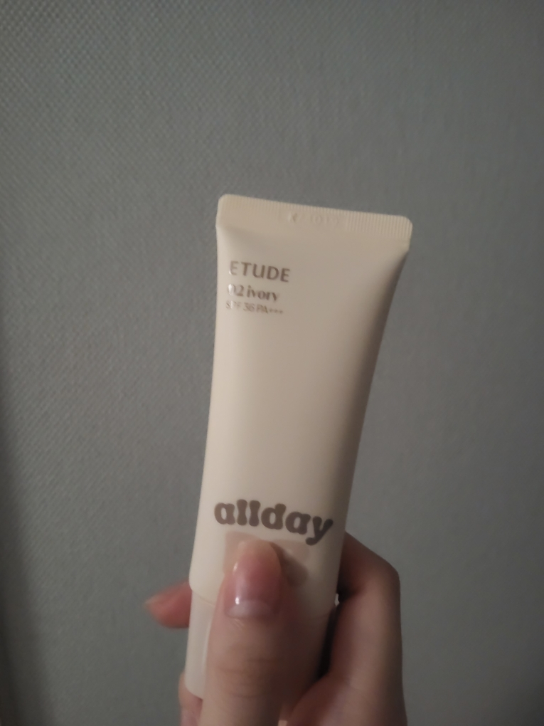 에뛰드 (ETUDE) 올 데이 맑은 비비크림 [SPF36/PA+++] [02 아이보리] review image