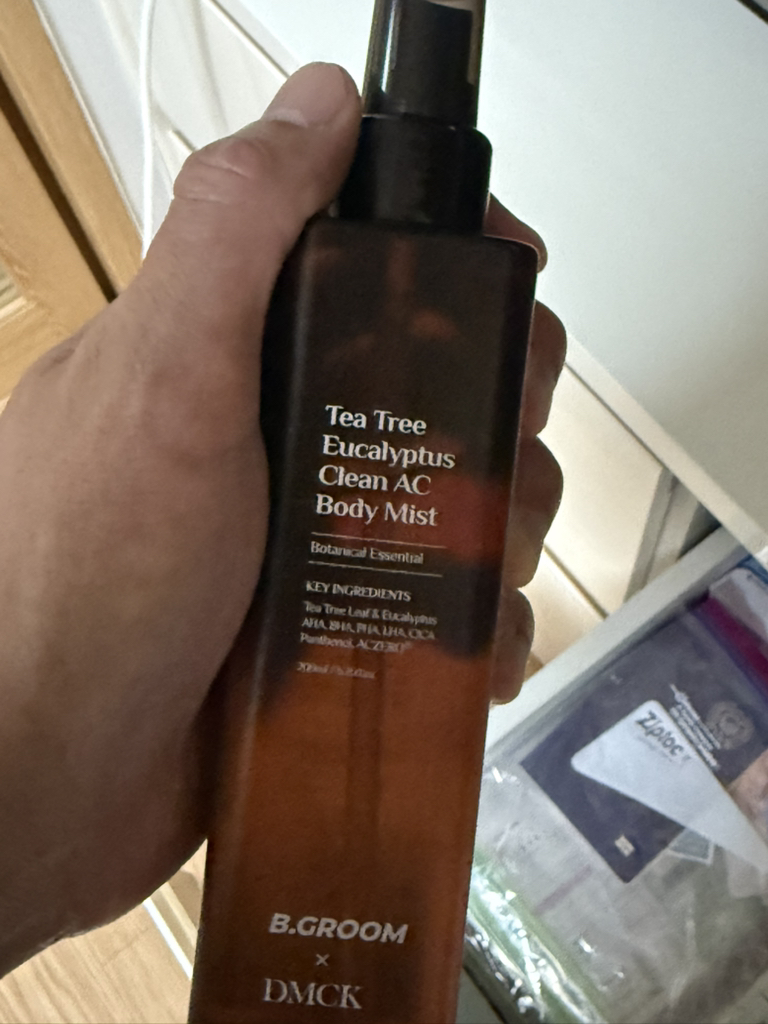 DMCK 茶树尤加利清洁弧形身体喷雾 review image