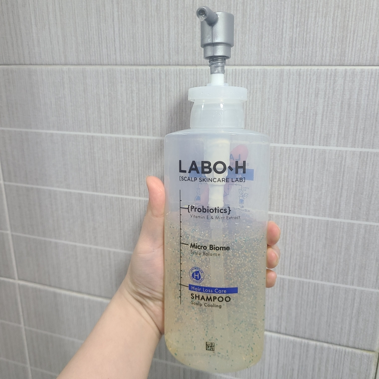 脱发症状缓解洗发水 [头皮清凉无Se Beom]的真实用户使用照片