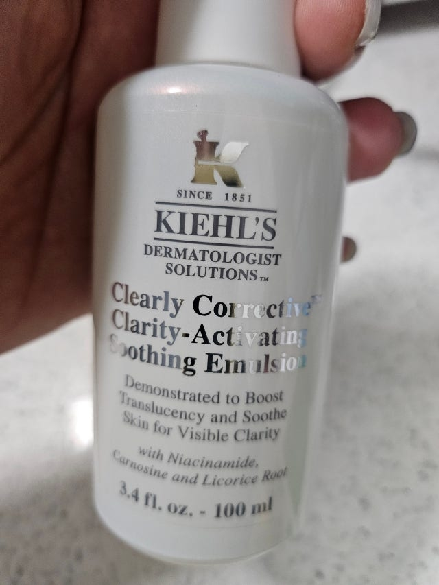 키엘 (Kiehl's) 클리어리 코렉티브 클래리티 액티베이팅 수딩 에멀전 review image