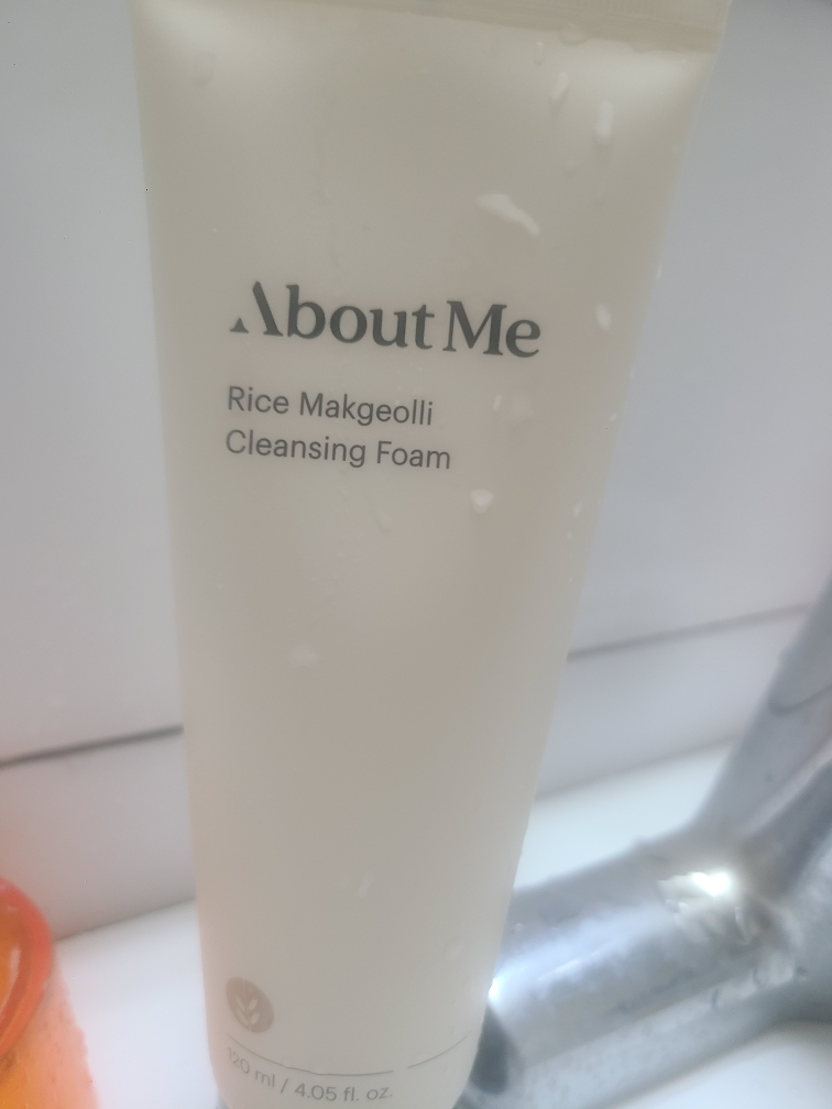 어바웃미 (AboutMe) 쌀 막걸리 클렌징 폼 review image