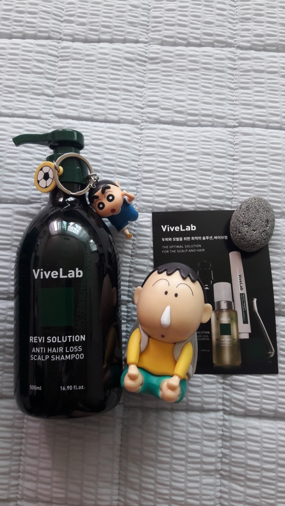 李维解决方案抗脱发头皮洗发露的真实用户使用照片