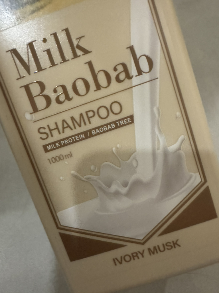 밀크바오밥 (MilkBaobab) 오리지널 샴푸 [아이보리머스크] review image