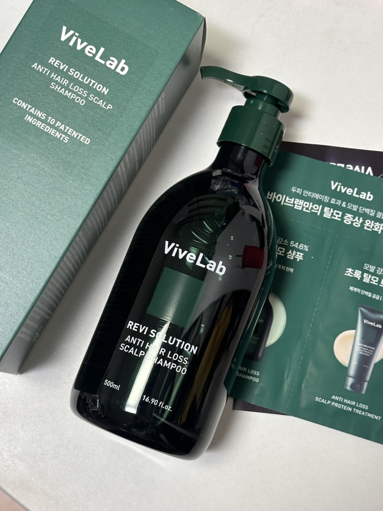 李维解决方案抗脱发头皮洗发露的真实用户使用照片