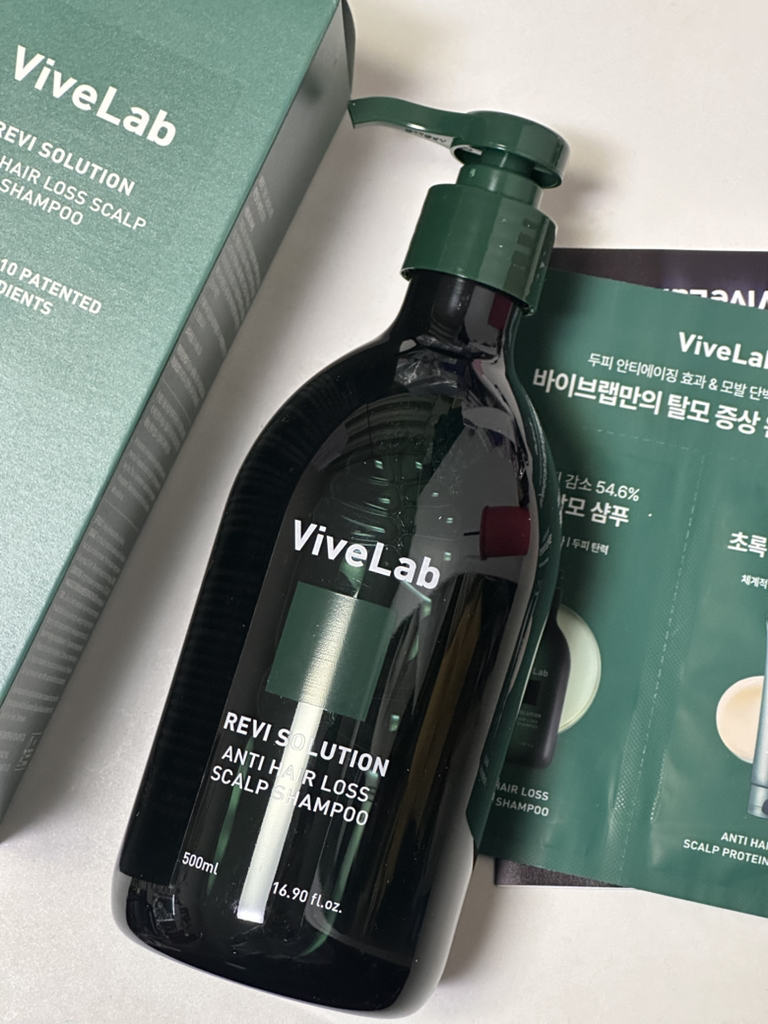 李维解决方案抗脱发头皮洗发露的真实用户使用照片