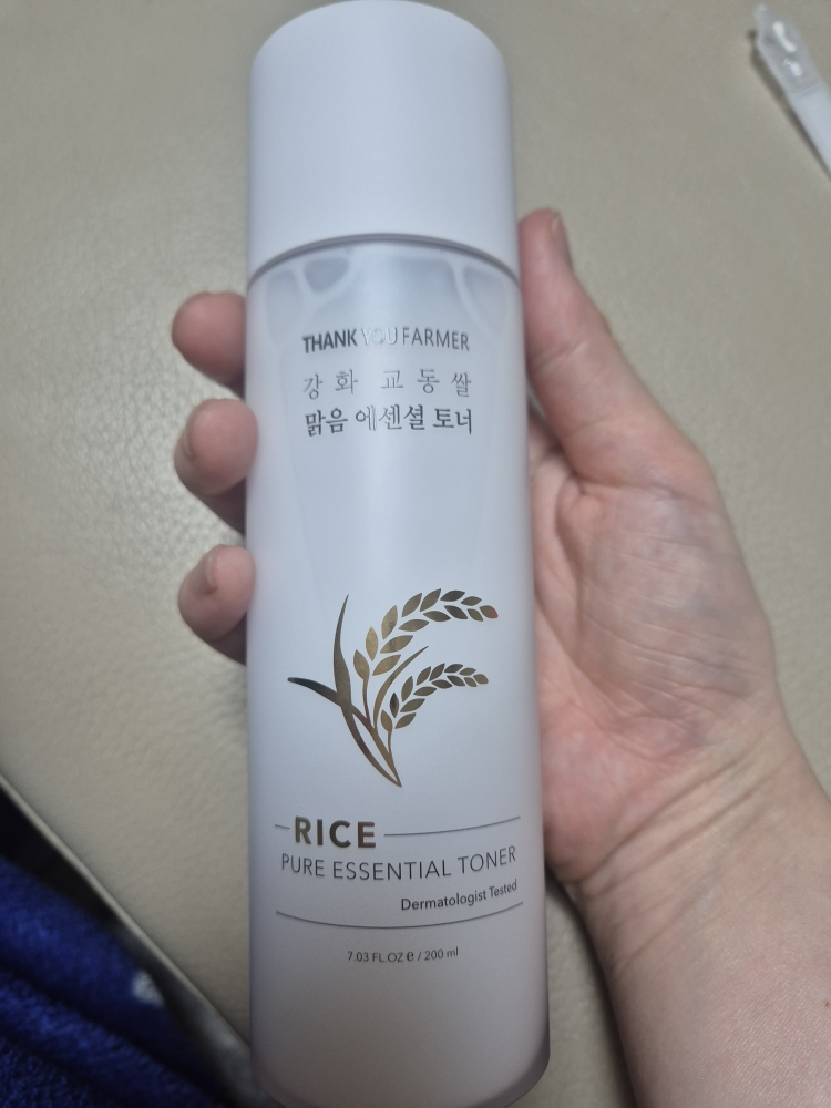 땡큐파머 (THANKYOUFARMER) 강화 교동쌀 맑음 에센셜 토너 review image