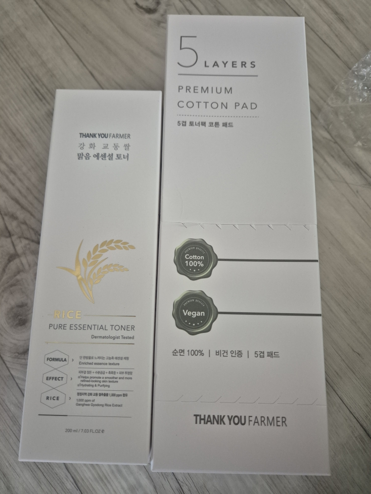 땡큐파머 (THANKYOUFARMER) 강화 교동쌀 맑음 에센셜 토너 review image