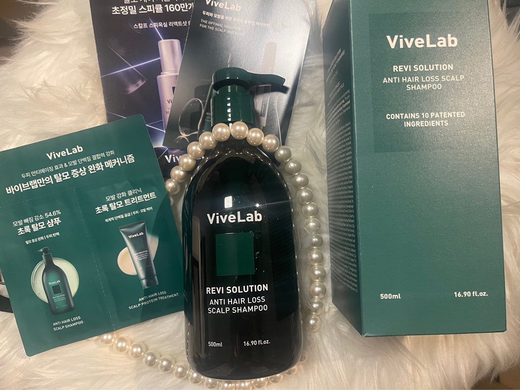 李维解决方案抗脱发头皮洗发露的真实用户使用照片