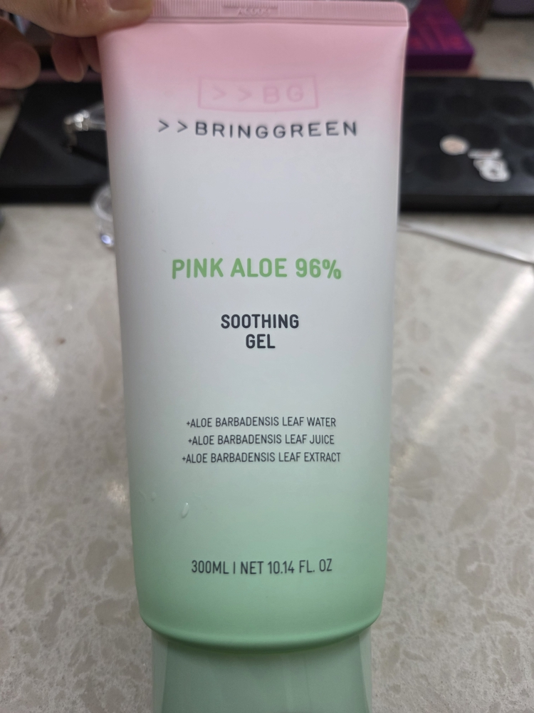 舒缓凝胶[粉红芦荟 96］的真实用户使用照片