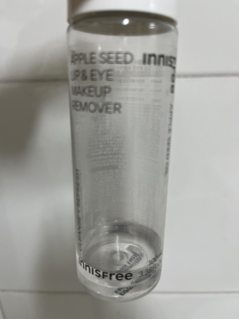 이니스프리 (INNISFREE) 애플씨드 립앤아이 메이크업 리무버 review image