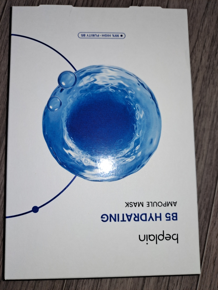 B5 保湿安瓿面膜的真实用户使用照片