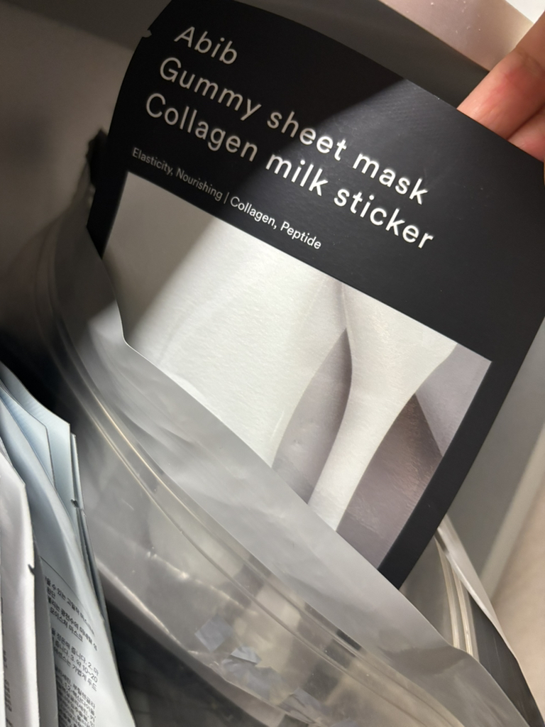 아비브 (Abib) 껌딱지 시트 마스크 [콜라겐밀크스티커] review image