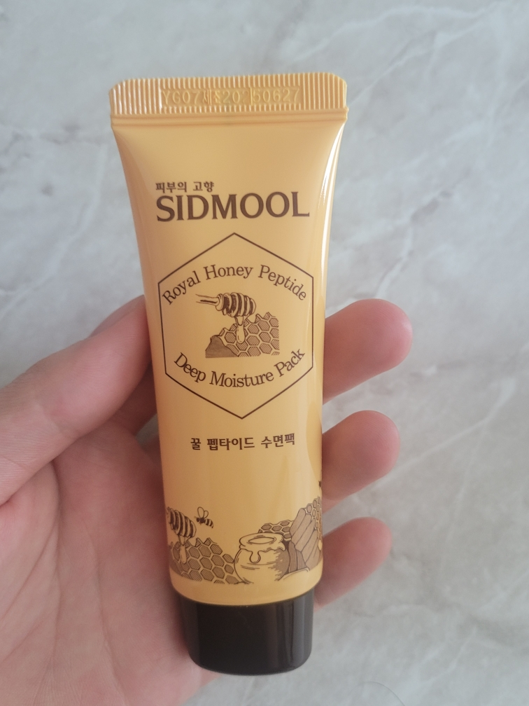 시드물 (SIDMOOL) 꿀 펩타이드 수면팩 review image