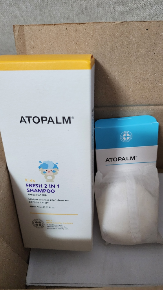 아토팜 (ATOPALM) 키즈 프레쉬 2in1 샴푸 review image