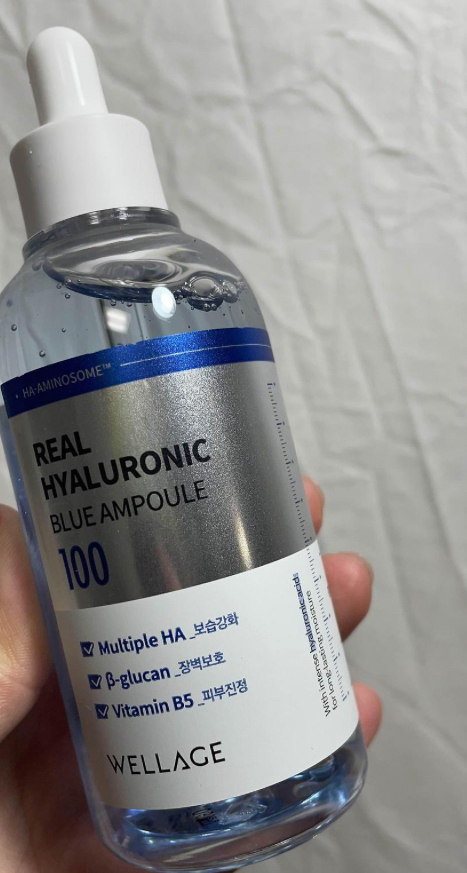 真正玻尿酸蓝色100安瓿的真实用户使用照片