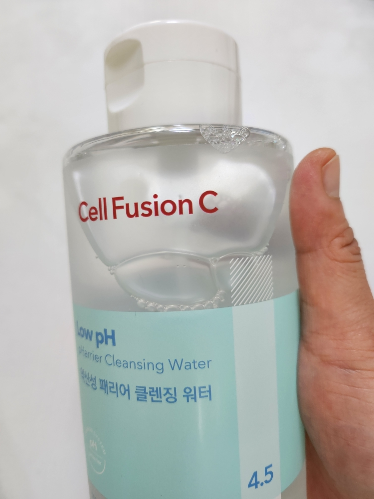 셀퓨전씨 (CellFusionC) 약산성 패리어 클렌징 워터 review image