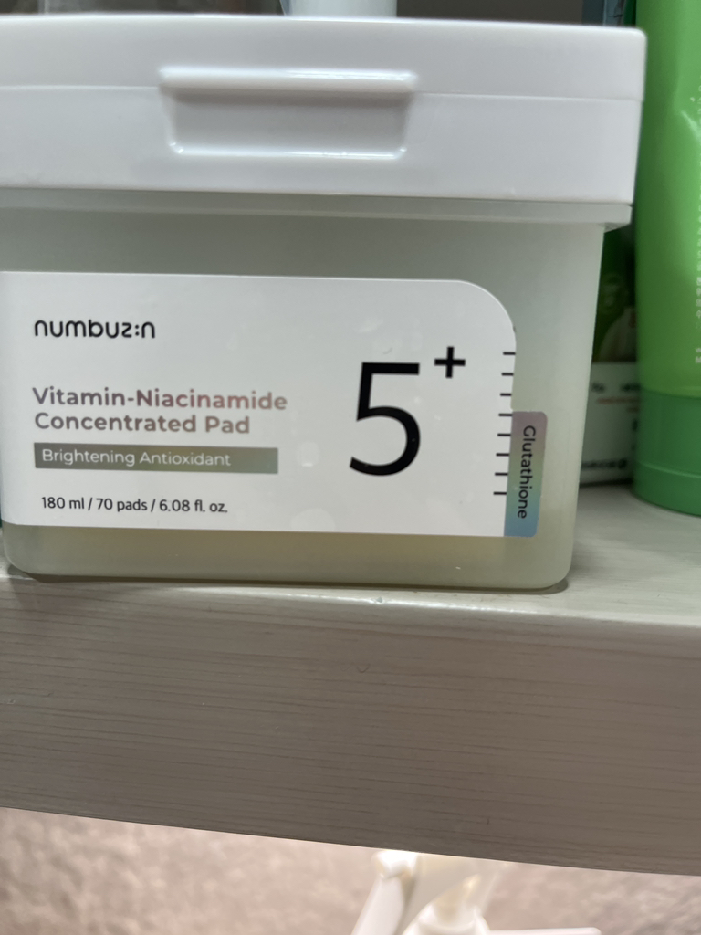 넘버즈인 (numbuzin) 5번 글루타치온C 흔적 필름패드 review image