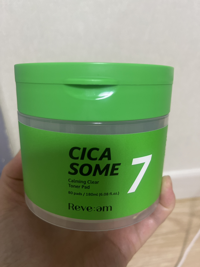 리브엠 (Reve:am) 시카좀 카밍 클리어 토너 패드 review image