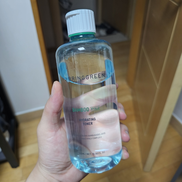 브링그린 (BRINGGREEN) 대나무 히알루 수분 토너 review image