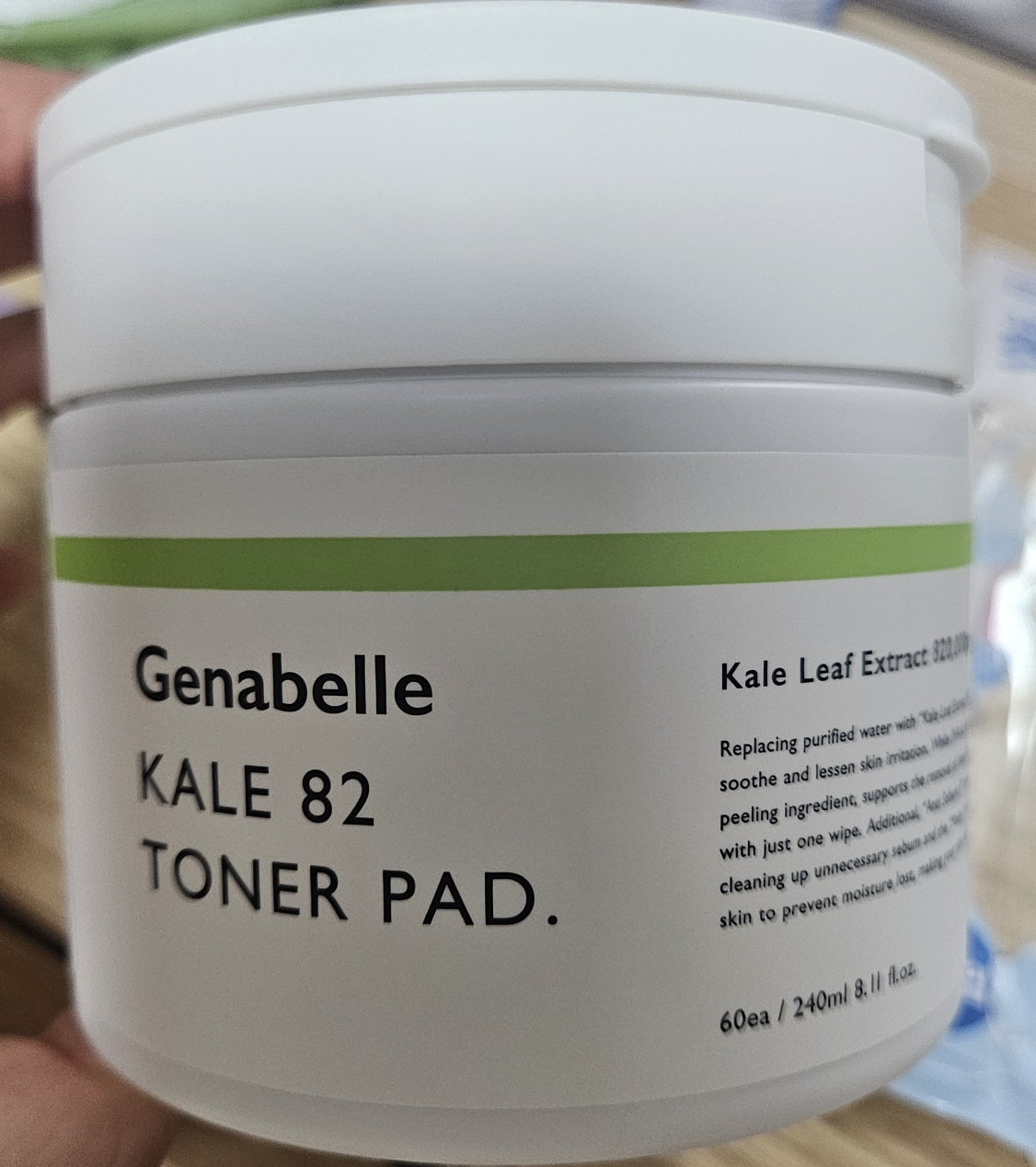 제나벨 (Genabelle) 케일 82 토너 패드 review image