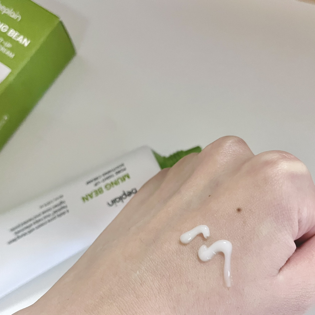 绿豆毛孔紧致舒缓乳霜的真实用户使用照片