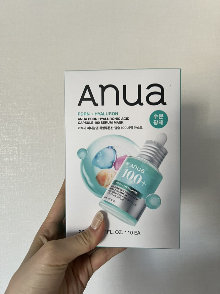 아누아 (Anua) PDRN 히알루론산 캡슐 100 세럼 마스크 review image