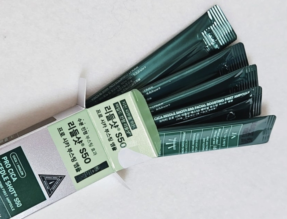 브이티코스메틱 (VTCOSMETICS) 리들샷 S50 페이셜 부스팅 퍼스트 앰플 [프로시카] review image