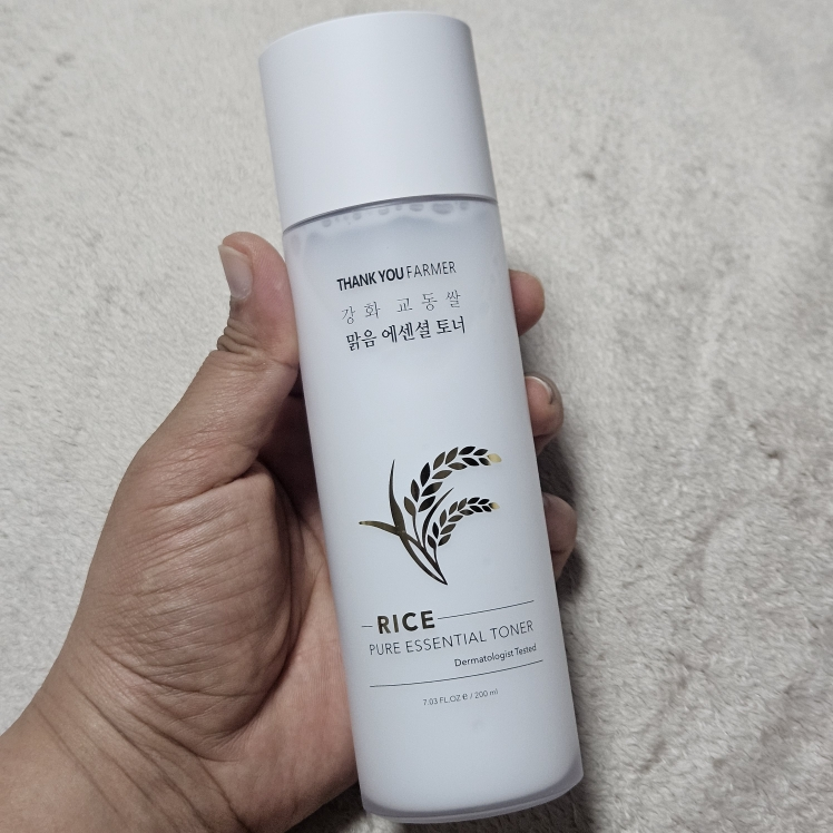 땡큐파머 (THANKYOUFARMER) 강화 교동쌀 맑음 에센셜 토너 review image