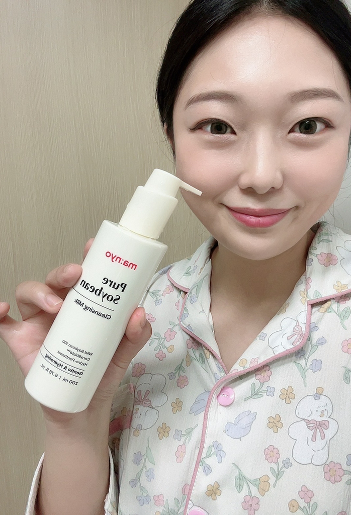 纯豆乳洁面乳的真实用户使用照片