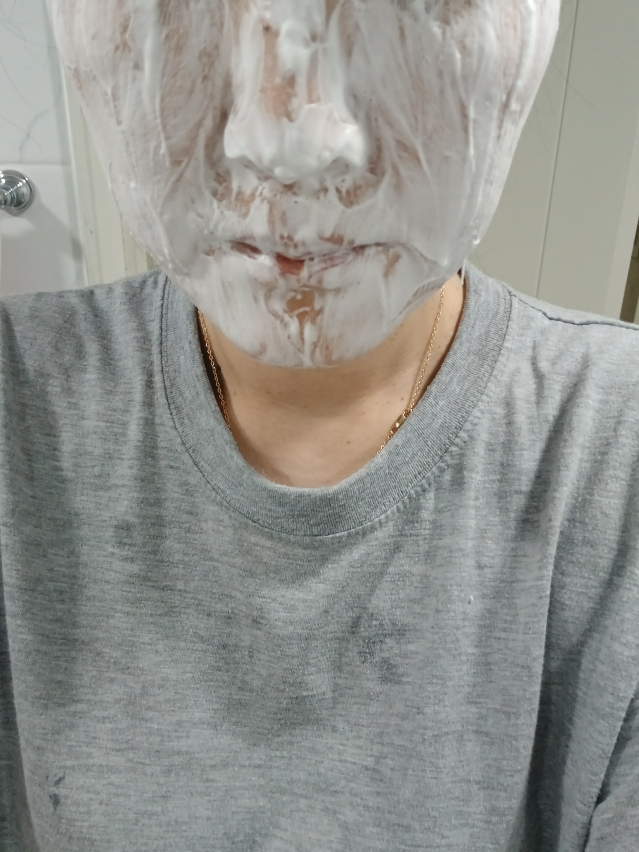 昆布安瓶洁面膏的真实用户使用照片