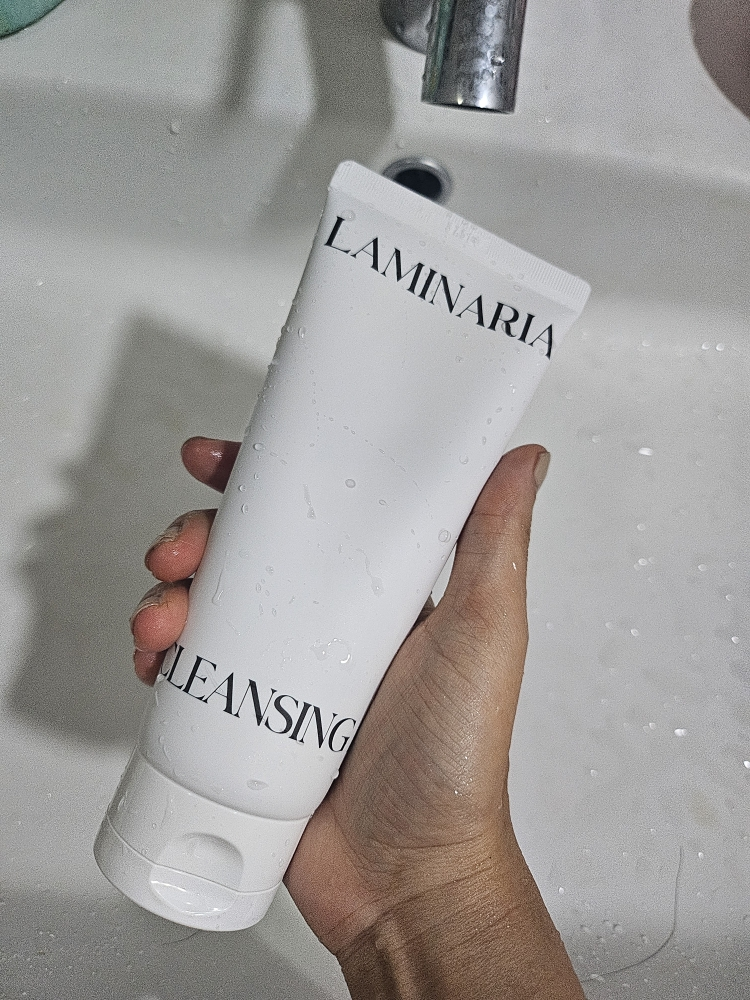昆布安瓶洁面膏的真实用户使用照片