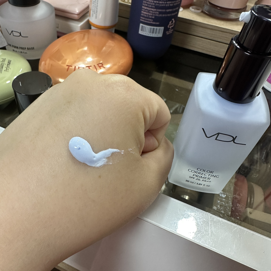VDL (브이디엘) 톤스테인 컬러 코렉팅 프라이머 [SPF20/PA++] [03 세레니티] review image
