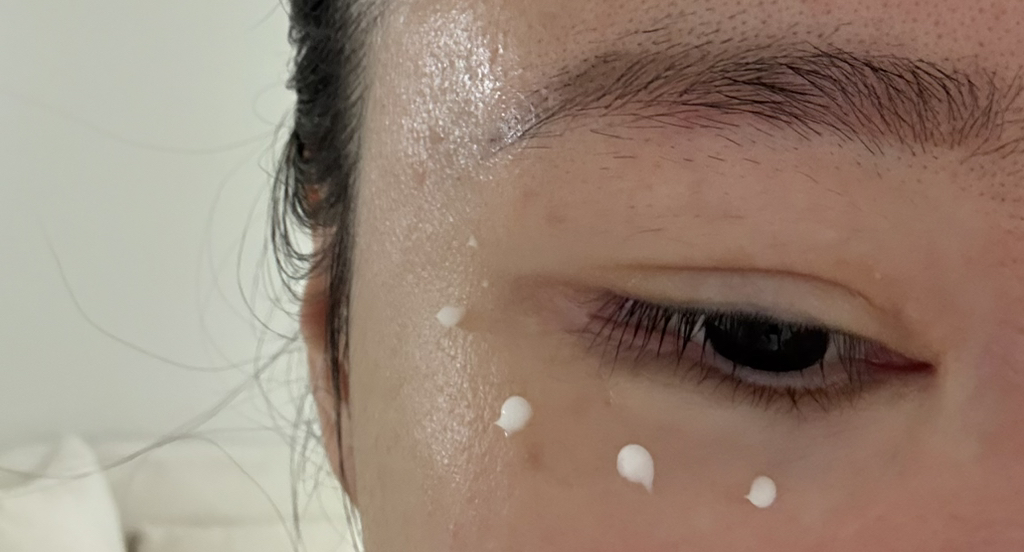 曲美酸+谷胱甘肽眼霜的真实用户使用照片